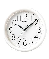 Casio White Wall Clock IQ-01S-7DF