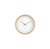 Karlsson Dense Rubberized Sand Brown Wall Clock