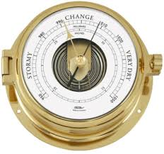 Brass Nautic Barometer 160mm