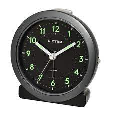 Rhythm Grey Alarm Clock