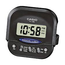 Casio Alarm Clock Black