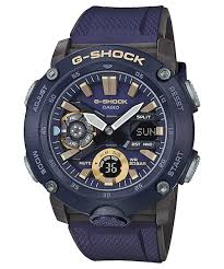 G Shock Carbon Core Watch Blue & Grey