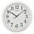 Seiko Wall Clock with Automatic Lightning White