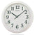 Seiko Wall Clock with Automatic Lightning White