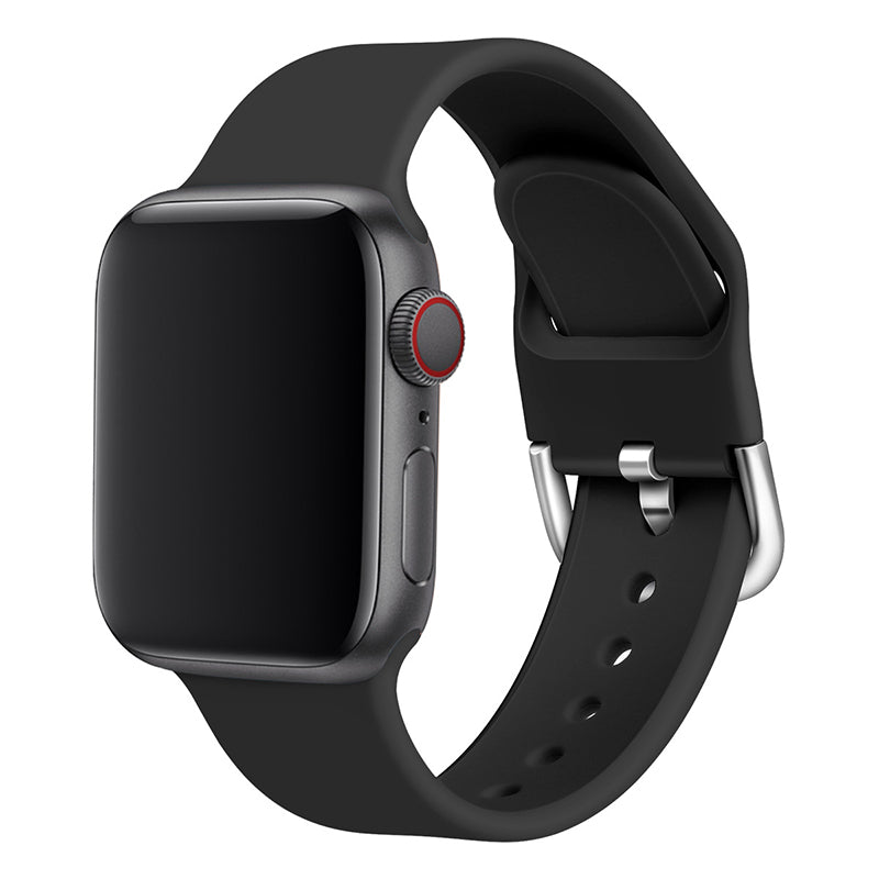 Apple iWatch Silicone Band - Black