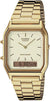 Casio Gold Coloured Duo display with Alarm Watch
