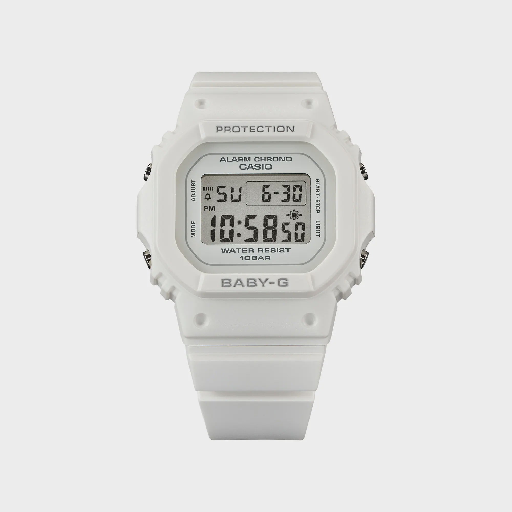 White G Shock Watch BGD-565-7DR