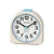 Rhythm White/Blue Alarm Clock CRE303NR04