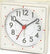 Rhythm White Alarm Clock CRE310NR03