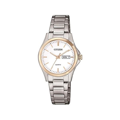 Ladies Two Tone Citizen Watch EQ0596-87A