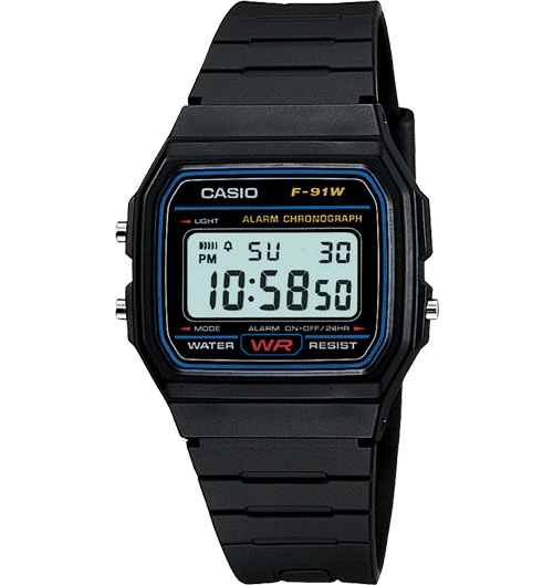 Casio Digital Watch F91W-1