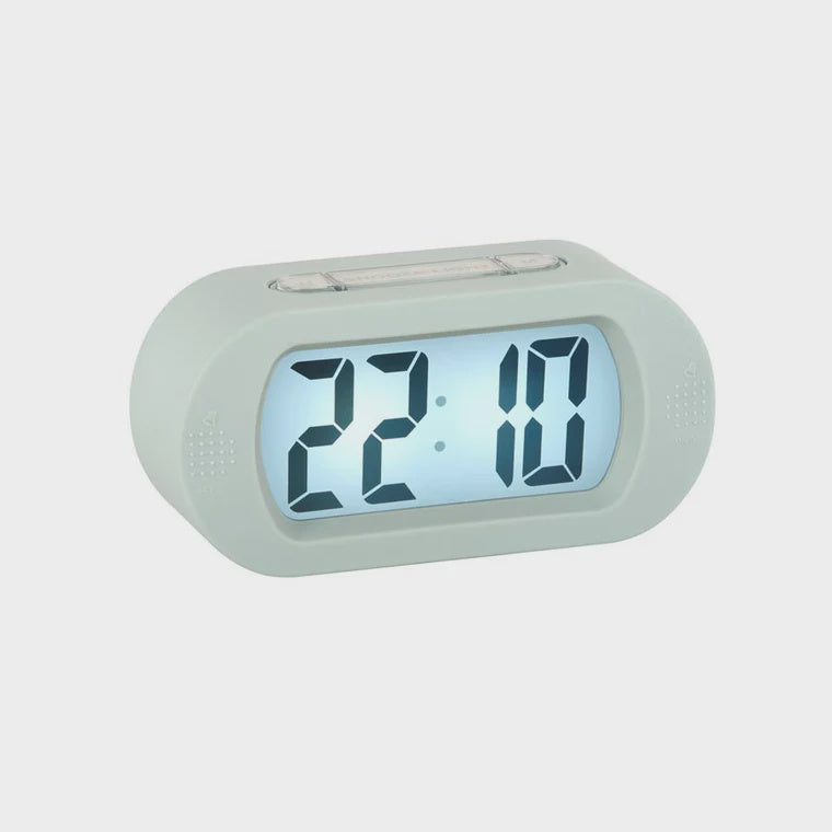 Karlsson Light Blue Gummy Alarm Clock