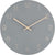 Karlsson Charm Engraved Number Wall Clock Grey