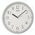 Seiko Silver Wall Clock QHA007S