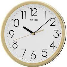 Seiko Gold Wall Clock QXA582G