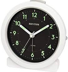 White Rhythm Alarm Clock
