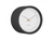 Karrlsson Dense Rubberized Black Wall Clock