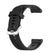 20mm Silicone Band Black - Samsung, Garmin