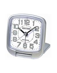 Fold Away Silver Rhythm Alarm Clock