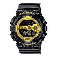 Black and Gold G Shock Watch