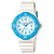 Casio Analogue Watch White/Blue