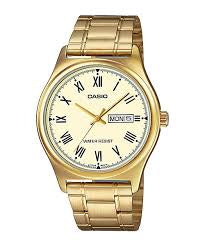 Casio Analogue Gold Plated Watch