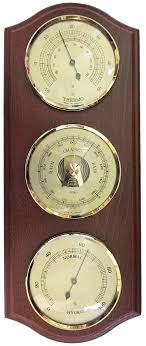 Fischer walnut coloured and Brass Set