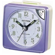 Rhythm Alarm Clock - Pearl Purple