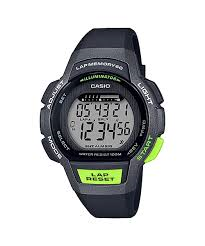 Casio Black/Lime Green Digital Watch