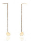 Thread Heart Earrings