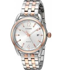 Ladies Two Tone Citizen Eco Drive Watch FE6086-74A