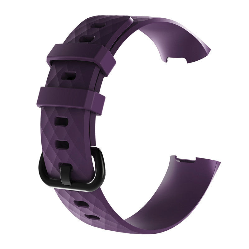 Fitbit Charge 3 & 4 Silicone - Purple