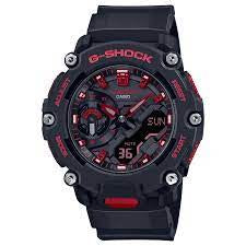 Gents Red & Black Ignite Carbon Core Guard G Shock Watch